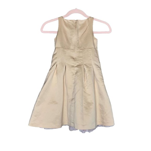 Baby Gap Bow Front Zipper Back Dress 5 Years - Picture 2 of 8